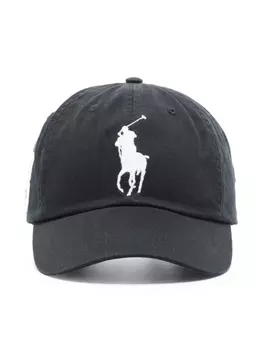 Polo Ralph Lauren кепка с вышивкой Polo Pony, черный