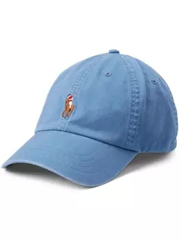 Polo Ralph Lauren кепка с вышивкой Polo Pony, синий