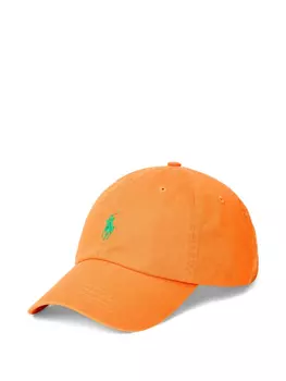 Polo Ralph Lauren кепка с вышивкой Polo Pony, оранжевый