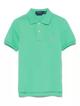 POLO RALPH LAUREN KIDS рубашка поло Polo Pony, зеленый