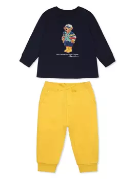 POLO RALPH LAUREN KIDS спортивный костюм Polo Bear, синий