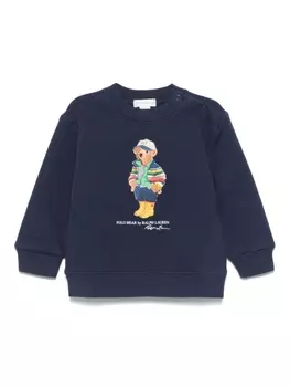 POLO RALPH LAUREN KIDS толстовка Polo Bear, синий