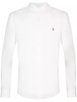 Polo Ralph Lauren классическая рубашка оксфорд, белый