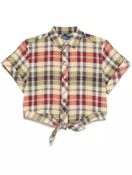 Polo Ralph Lauren клетчатая рубашка, нейтральный