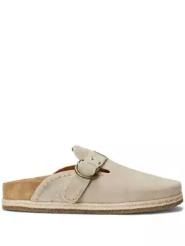Polo Ralph Lauren клоги Turbach с меховой подкладкой, нейтральный цвет