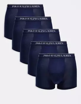 Polo Ralph Lauren комплект из 5 плавок в темно-синем цвете