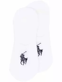 Polo Ralph Lauren комплект из трех пар носков с логотипом, белый