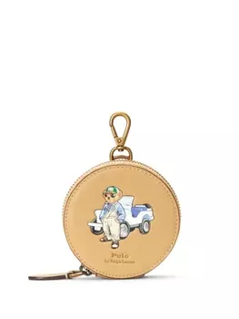 Polo Ralph Lauren кошелек для монет Polo Bear, нейтральный цвет