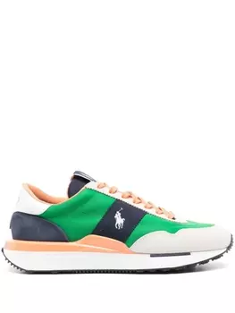 Polo Ralph Lauren кроссовки Train 89 со вставками, зеленый