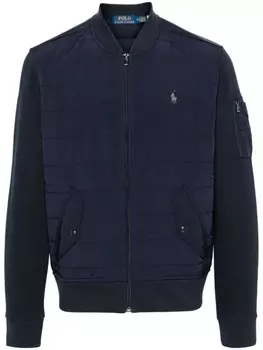 Polo Ralph Lauren куртка Aviator со вставками, синий