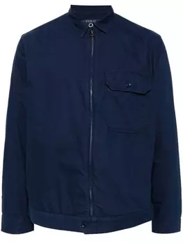 Polo Ralph Lauren куртка на молнии с карманами, синий
