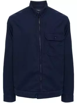 Polo Ralph Lauren куртка-рубашка на молнии, синий