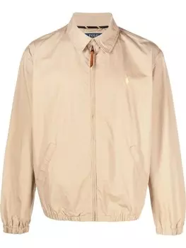 Polo Ralph Lauren куртка с логотипом Polo Pony, нейтральный цвет