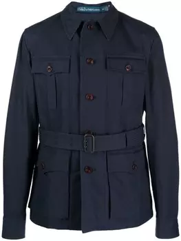 Polo Ralph Lauren куртка с поясом, синий