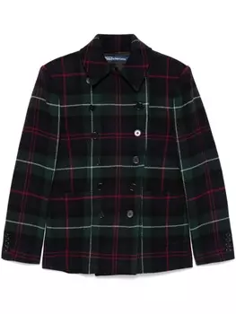 Polo Ralph Lauren куртка в клетку тартан, черный