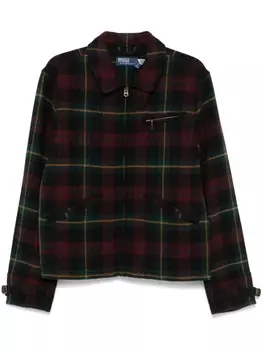 Polo Ralph Lauren куртка в клетку, зеленый