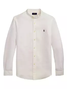 Polo Ralph Lauren льняная рубашка, белый
