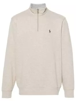 Polo Ralph Lauren меланжевая толстовка Polo Pony, нейтральный цвет