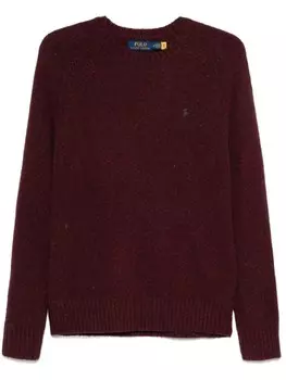 Polo Ralph Lauren меланжевый свитер, красный