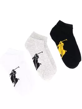 Polo Ralph Lauren носки с принтом, белый