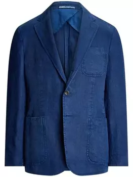 Polo Ralph Lauren однобортный пиджак, синий