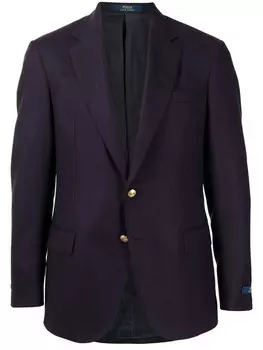 Polo Ralph Lauren однобортный пиджак, синий