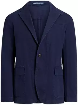 Polo Ralph Lauren однобортный пиджак, синий