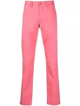 Polo Ralph Lauren однотонные брюки, красный