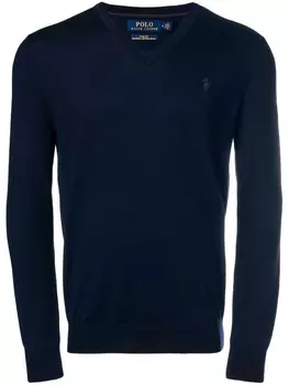 Polo Ralph Lauren perfectly fitted sweater, синий