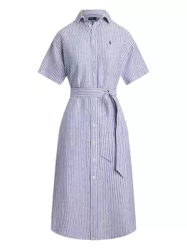 Polo Ralph Lauren платье с короткими рукавами, синий