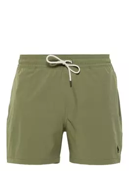 Polo Ralph Lauren плавки-шорты с логотипом Polo Pony, зеленый