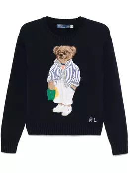 Polo Ralph Lauren Polo Bear хлопковый свитер, синий