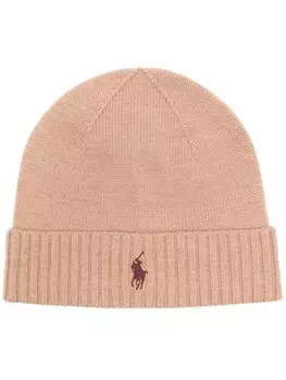 Polo Ralph Lauren polo Poly-вышитая шапка, коричневый