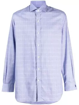 Polo Ralph Lauren Polo Pony-motif cotton shirt, синий