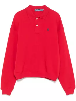 Polo Ralph Lauren Polo-Pony-мотив поло-топ, красный