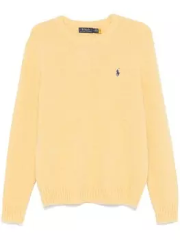 Polo Ralph Lauren Polo Pony-вышитый свитер, желтый