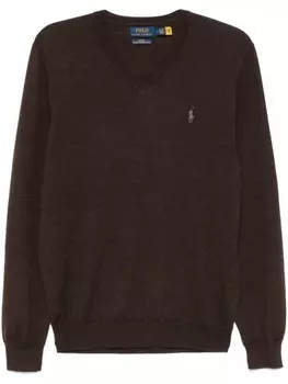 Polo Ralph Lauren Polo Pony-вышитый свитер, коричневый
