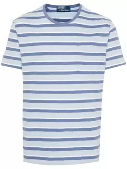 Polo Ralph Lauren полосатая футболка из джерси, синий