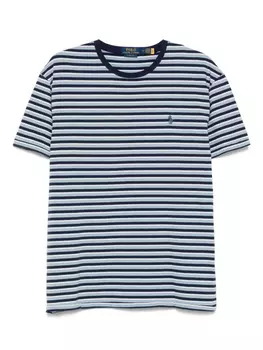 Polo Ralph Lauren полосатая футболка из джерси, синий