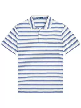 Polo Ralph Lauren полосатая рубашка поло, синий