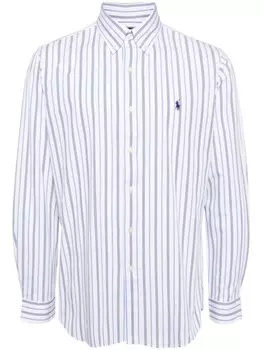 Polo Ralph Lauren полосатая рубашка с длинным рукавом, белый