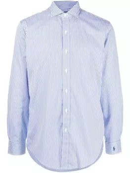 Polo Ralph Lauren полосатая рубашка с длинными рукавами, синий