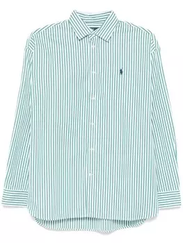 Polo Ralph Lauren полосатая рубашка, зеленый