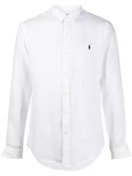 Polo Ralph Lauren поплиновая рубашка, белый