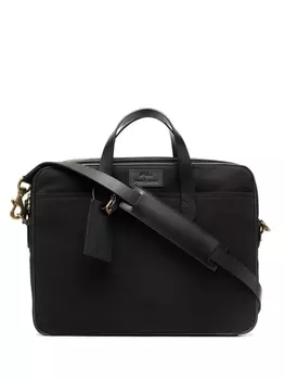 Polo Ralph Lauren портфель Commuter с нашивкой-логотипом, черный