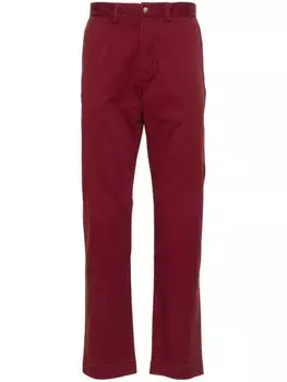 Polo Ralph Lauren прямые брюки чинос, красный