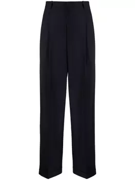 Polo Ralph Lauren прямые брюки из эластичной шерсти, синий