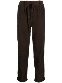 Polo Ralph Lauren прямые брюки с кулиской, коричневый