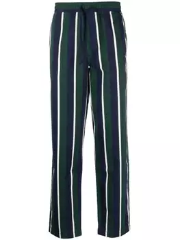 Polo Ralph Lauren прямые брюки в полоску, синий