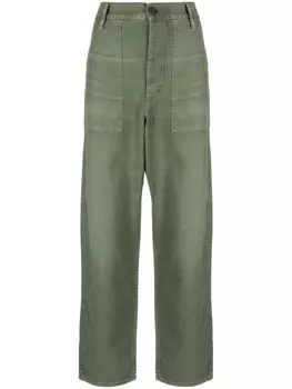 Polo Ralph Lauren прямые брюки, зеленый
